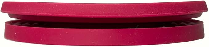 2 Pieces Attsky Collapsible Pour Over Coffee Dripper for Camp Coffee, Reusable Silicone Coffee Filter Holder for Camping Red