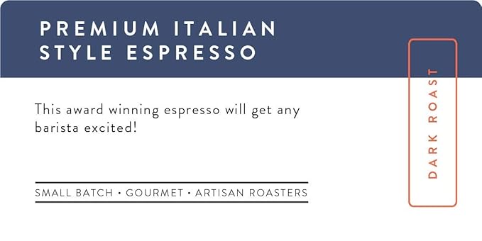 Sarasota Coffee Whole Bean Espresso | Dark Roast Gourmet Coffee Beans | Low Acid, Mold Free, Specialty Grade Bulk Beans | 5lb (80 oz)