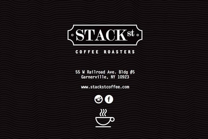 Stack Street Organic Gourmet Coffee Gift Sample Set - 5-Pack! - Specialty Variety Box Whole Bean Sampler of Our Most Popular Roasts