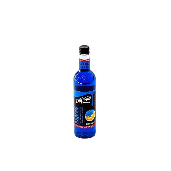 DaVinci Gourmet Classic Blue Curacao Syrup, 25.4 Fluid Ounces (Pack of 4)