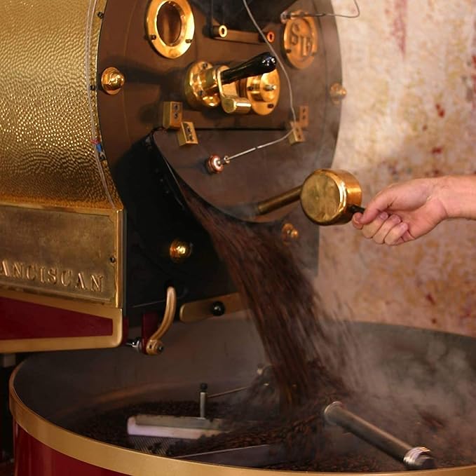 Sarasota Coffee Whole Bean Decaf | Dark Roast Gourmet Decaffeinated Coffee Beans | Low Acid, Mold Free, Specialty Grade Bulk Beans | 5lb (80 oz)