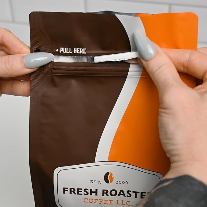 Fresh Roasted Coffee, French Roast, 5 lb (80 oz), Dark, Kosher, Ground