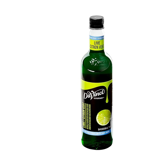 DaVinci Gourmet Sugar-Free Lime Syrup, 25.4 Fluid Ounces (Pack of 1)
