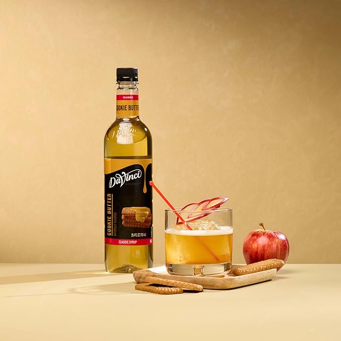 DaVinci Gourmet Cookie Butter Syrup, 25.4 Fluid Ounces (Pack of 1)