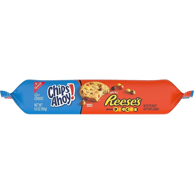 CHIPS AHOY! Reese’s Mini Pieces Chocolate Chip Cookies, 12 - 9.5 oz Packs