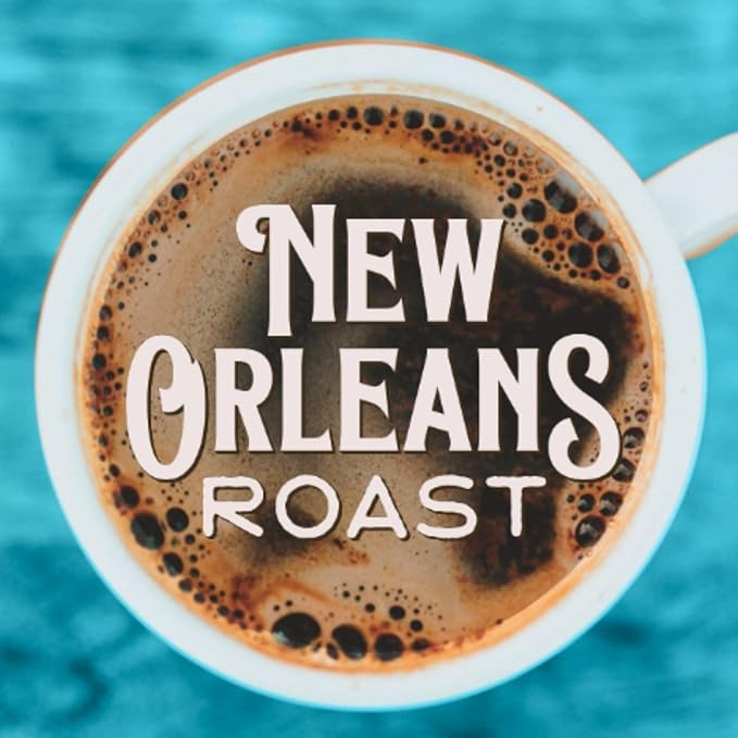 New Orleans Roast Southern Pecan Single Serve Coffee - Creamy Pecan Pie Flavor - 12ct