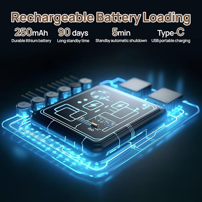 Meilen 0.1g Precision Coffee Espresso Scale - 3kg Digital Scale with Timer, USB Rechargeable, 3 Weight Units, 4 Independent Buttons Easy to Control, for Espresso, Pour Over, Drip, Kitchen