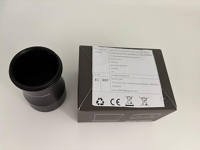 Digital Coffee Scale with Timer - Rechargeable Espresso Scale Precise Pour Over & Drip Coffee Scale, LED Display, Includes Dosing Cup, Black