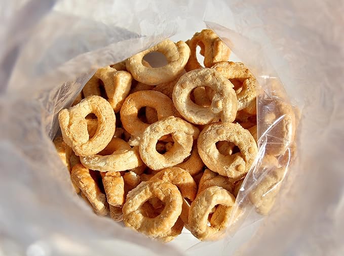 Sanniti Italian Taralli Pugliese Caserecci Tradizionale, 8.8 oz (Pack 5)