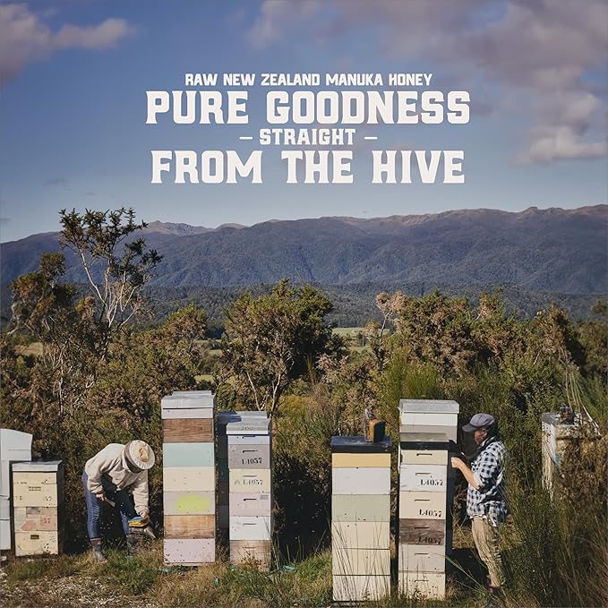 Gold Fern Honey - Raw New Zealand Manuka Honey Medical Grade | 8.8oz Monofloral MGO 400+ | Pure, Natural, Unpasteurized, Unfiltered Superfood, Traceable from Hive to Hand.