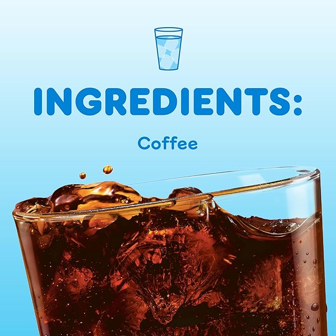 Dunkin’ Cold Iced Coffee, Keurig K-Cup Pods, 10 Count Box