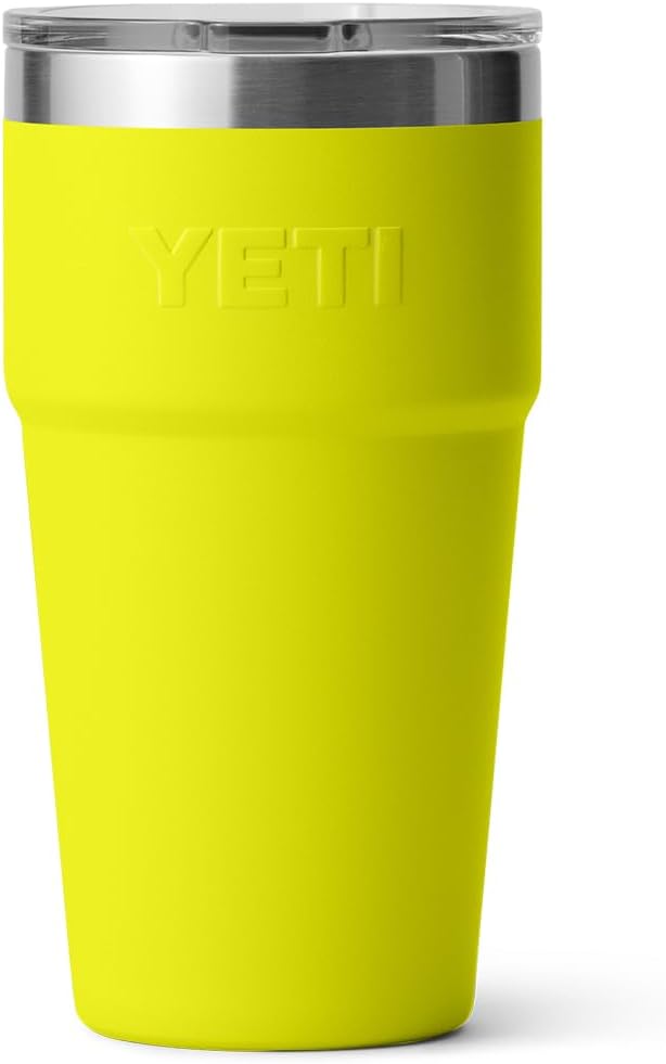 YETI Rambler 20 oz Stackable Tumbler, Stainless Steel, Vacuum Insulated with MagSlider Lid
