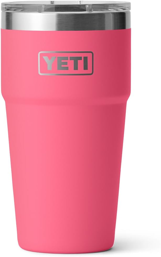 YETI Rambler 20 oz Stackable Tumbler, Stainless Steel, Vacuum Insulated with MagSlider Lid
