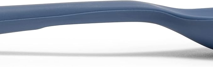 Misen Silicone Mixing Spoon - Professional-Grade, Dishwasher Safe - No Scratch Nonstick-Safe Kitchen Tool for Stirring, Scraping, and Serving - Stong, Durable, Heat Resistant - Blue