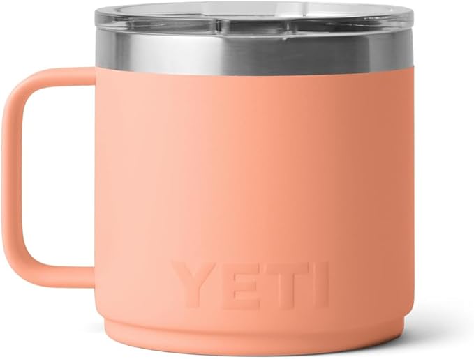 YETI Rambler 14 oz Stackable Mug, Vacuum Insulated, Stainless Steel with MagSlider Lid