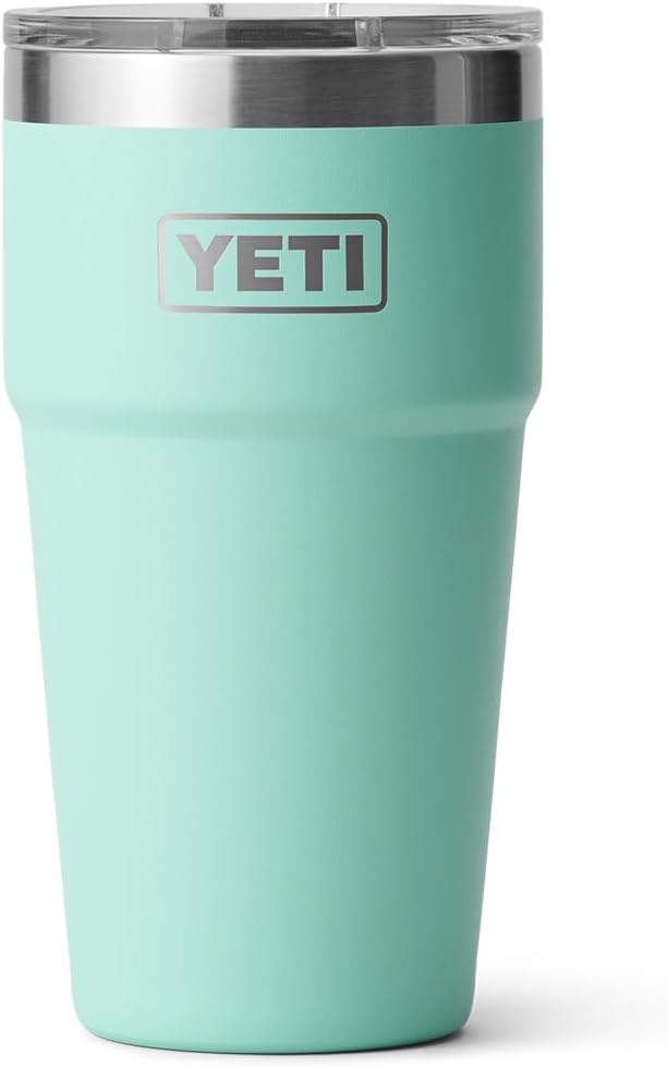 YETI Rambler 20 oz Stackable Tumbler, Stainless Steel, Vacuum Insulated with MagSlider Lid