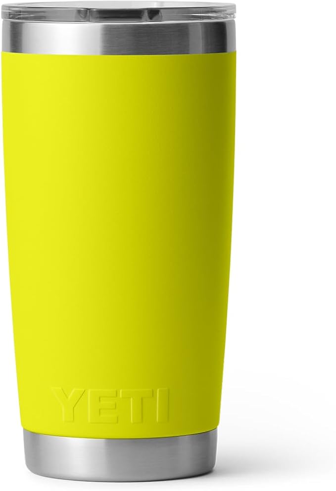 YETI Rambler 20 oz Stainless Steel Vacuum Insulated Tumbler w/MagSlider Lid