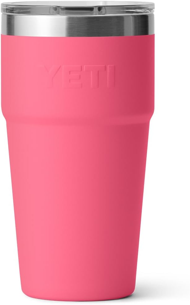 YETI Rambler 20 oz Stackable Tumbler, Stainless Steel, Vacuum Insulated with MagSlider Lid