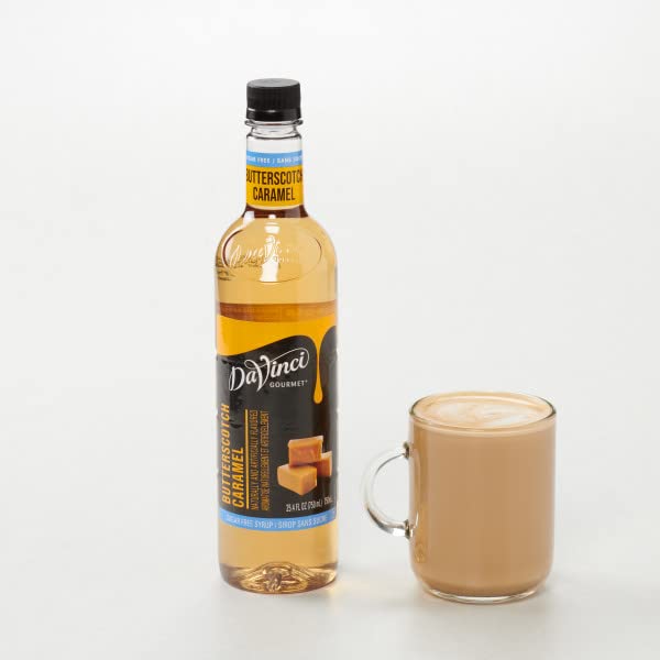 DaVinci Gourmet Sugar-Free Butterscotch Caramel Syrup, 25.4 Fluid Ounces (Pack of 1)