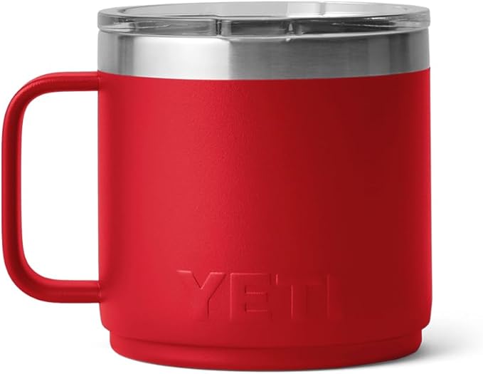 YETI Rambler 14 oz Stackable Mug, Vacuum Insulated, Stainless Steel with MagSlider Lid