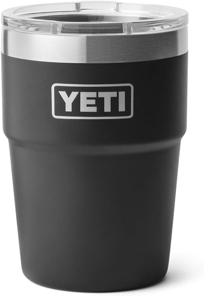 YETI Rambler 16 oz Stackable Tumbler, Vacuum Insulated, Stainless Steel with MagSlider Lid