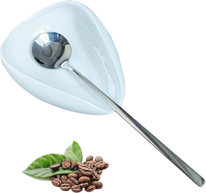 Coffee Spoon Rest, Counter Spoon Holder for Coffee Tea Spoons Stirrers, Mini Coffee Station Table, Coffee Bar Accessories