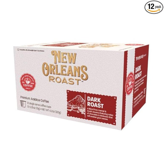 New Orleans Roast - Dark Roast 12ct Single Serve (Pack of 1)