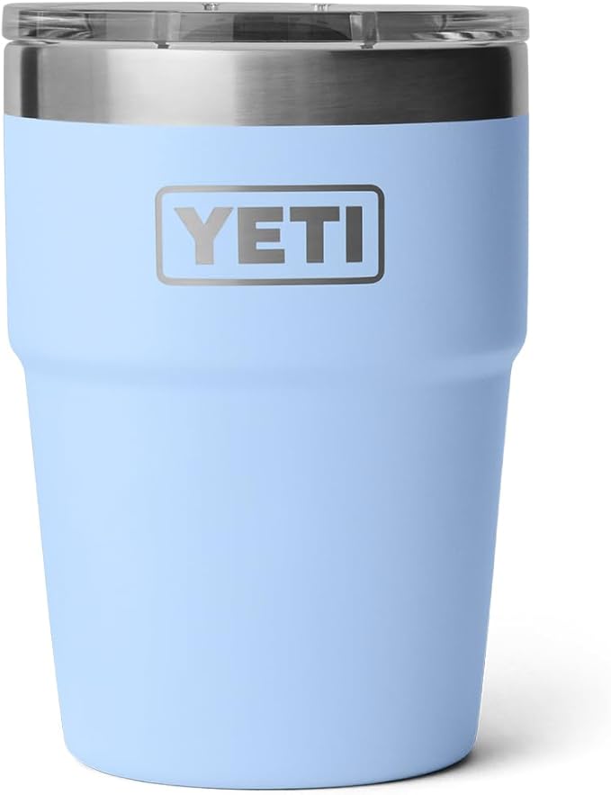 YETI Rambler 16 oz Stackable Tumbler, Vacuum Insulated, Stainless Steel with MagSlider Lid