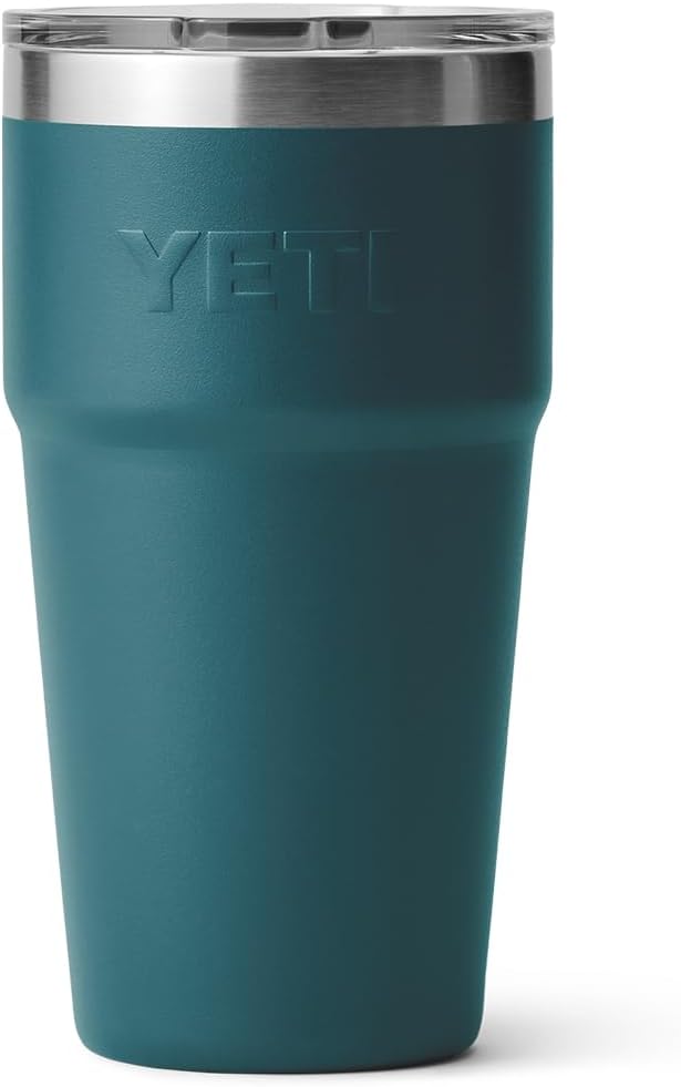 YETI Rambler 20 oz Stackable Tumbler, Stainless Steel, Vacuum Insulated with MagSlider Lid