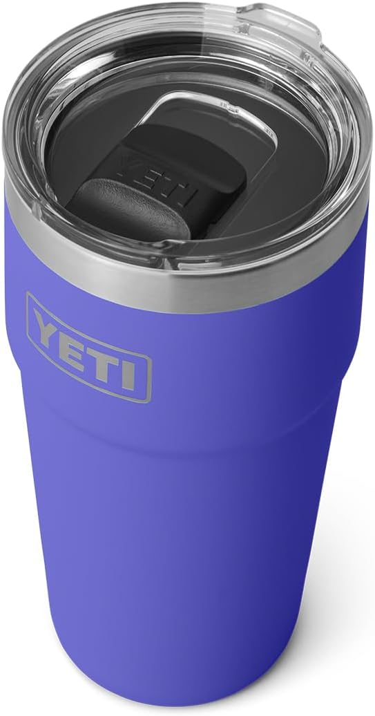 YETI Rambler 20 oz Stackable Tumbler, Stainless Steel, Vacuum Insulated with MagSlider Lid