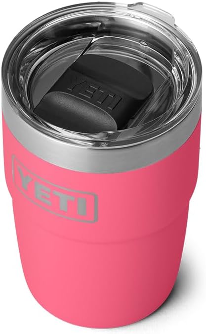 YETI Rambler 8 oz Stackable Cup, Stainless Steel, Vacuum Insulated Espresso Cup with MagSlider Lid