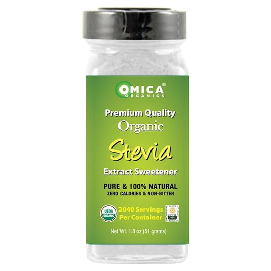 Omica Organics Stevia Extract Sweetener Powder (1.7 oz)