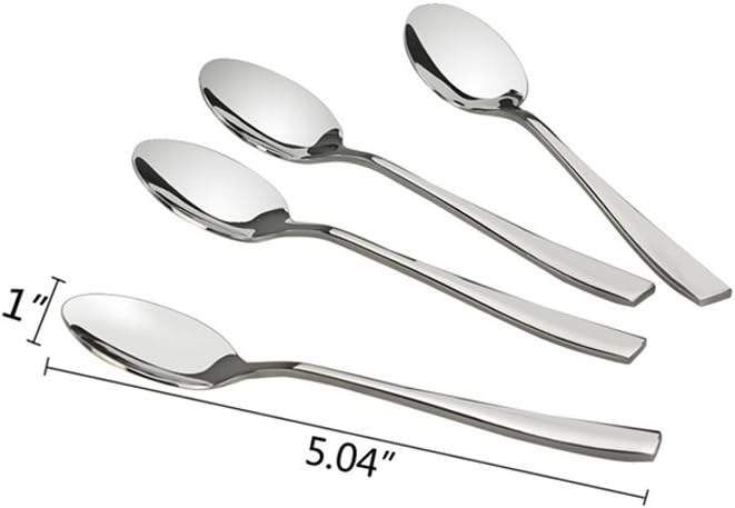 Coffee Spoon, 16-Piece Stainless Steel Demitasse Espresso Spoons