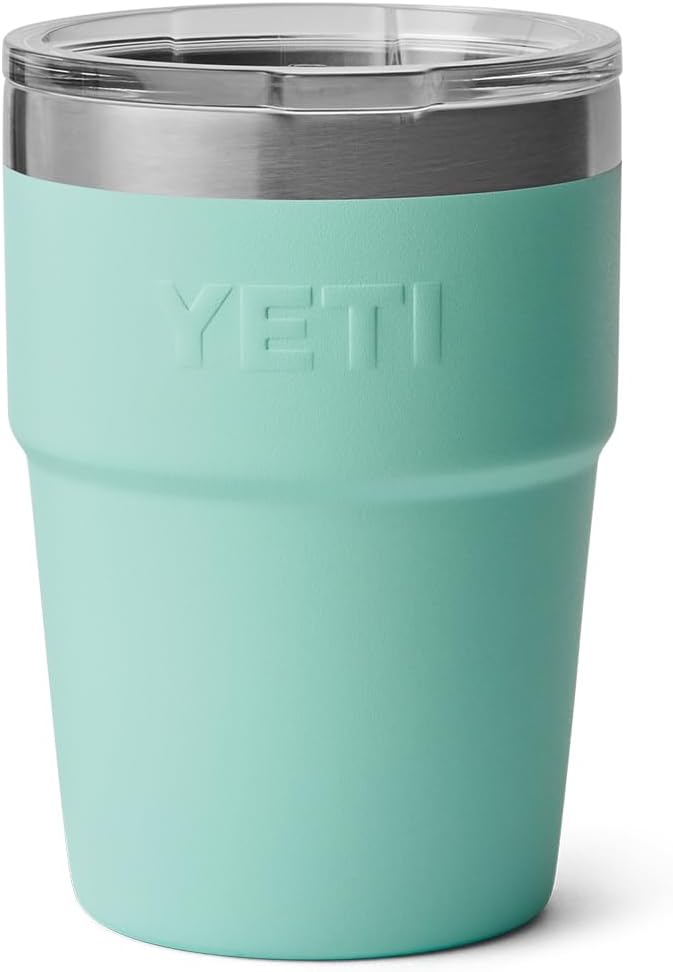 YETI Rambler 16 oz Stackable Tumbler, Vacuum Insulated, Stainless Steel with MagSlider Lid