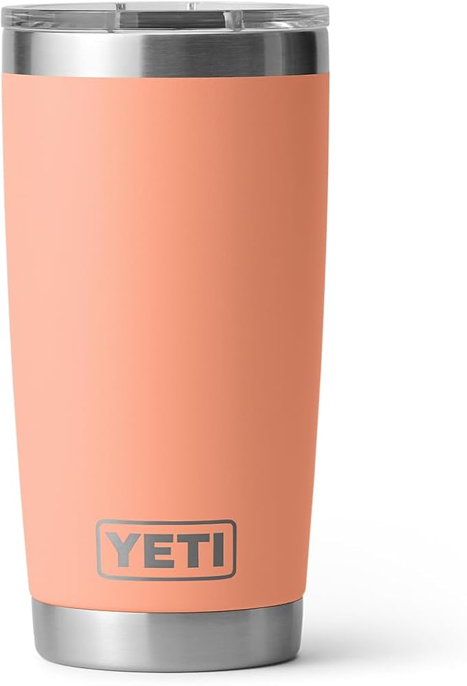 YETI Rambler 20 oz Stainless Steel Vacuum Insulated Tumbler w/MagSlider Lid