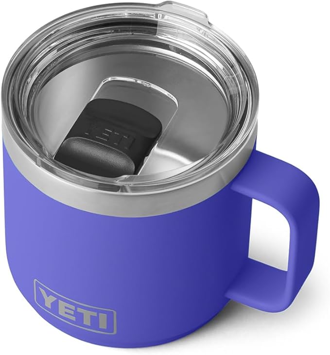 YETI Rambler 14 oz Stackable Mug, Vacuum Insulated, Stainless Steel with MagSlider Lid