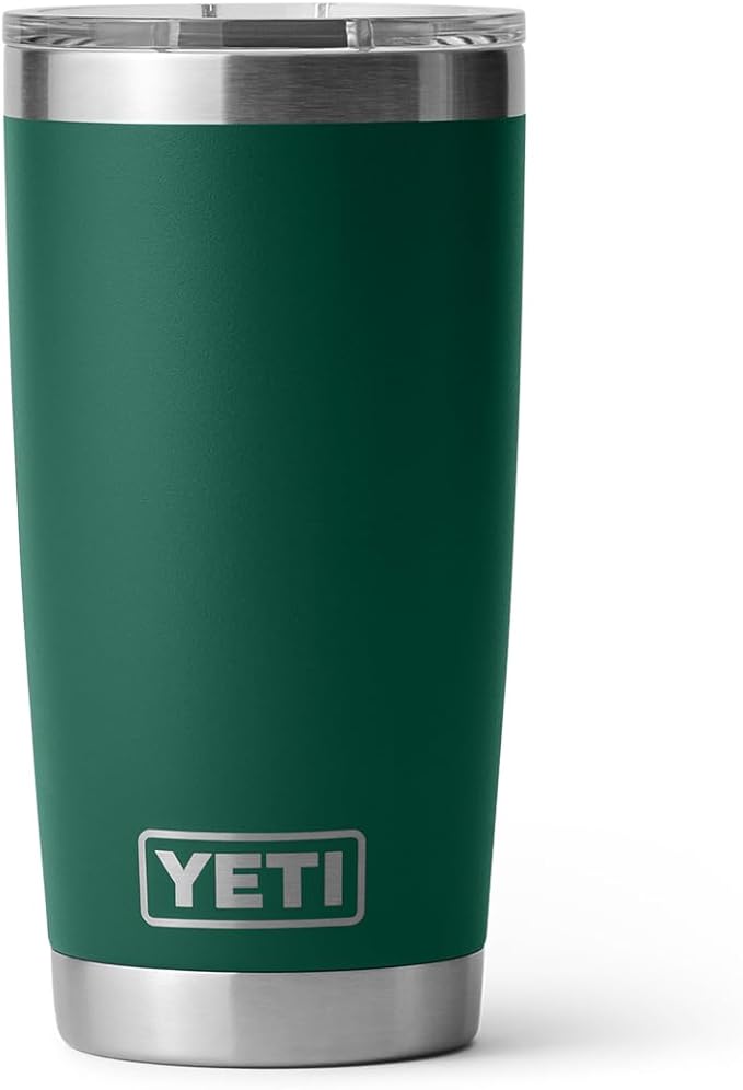 YETI Rambler 20 oz Stainless Steel Vacuum Insulated Tumbler w/MagSlider Lid