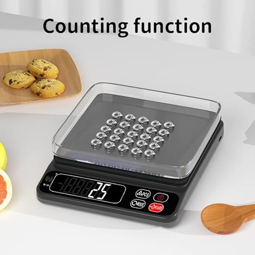 Mini Pocket Jewelry & Food Scale - Digital Weight 1000g/0.01, Precision Gram Scale Grams and Ounces, Auto Off, Tare, LCD Display, 4 Units Tare for Powder, Gem, Coffee, Coin, Tea, Weed