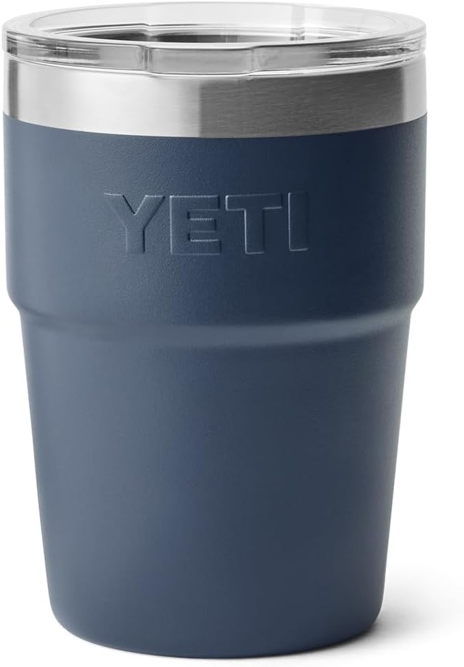 YETI Rambler 16 oz Stackable Tumbler, Vacuum Insulated, Stainless Steel with MagSlider Lid