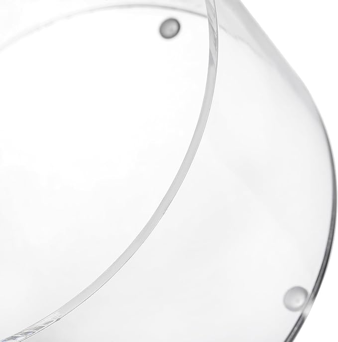 Peohud Coffee Filter Holder, Acrylic Coffee Pod Holder with Lid, Reusable Coffee Filter Storage Container, Stylish Coffee Filter Dispenser for Coffee Bar, Kitchen Countertop