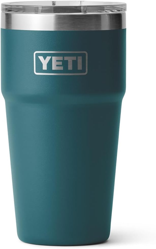 YETI Rambler 20 oz Stackable Tumbler, Stainless Steel, Vacuum Insulated with MagSlider Lid
