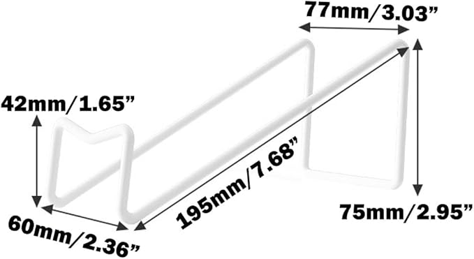 4 Pcs Metal Wine Rack Freestanding -Tabletop/ Countertop Wine Rack Holder - Wine Bottle Storage Rack, Party Wine Holder Stand, Unique Wine Gifts and Accessories for Wine Lovers (White)