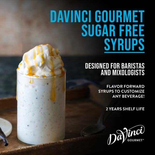 DaVinci Gourmet Sugar-Free Toasted Marshmallow Syrup, 25.4 Fluid Ounces (Pack of 4)