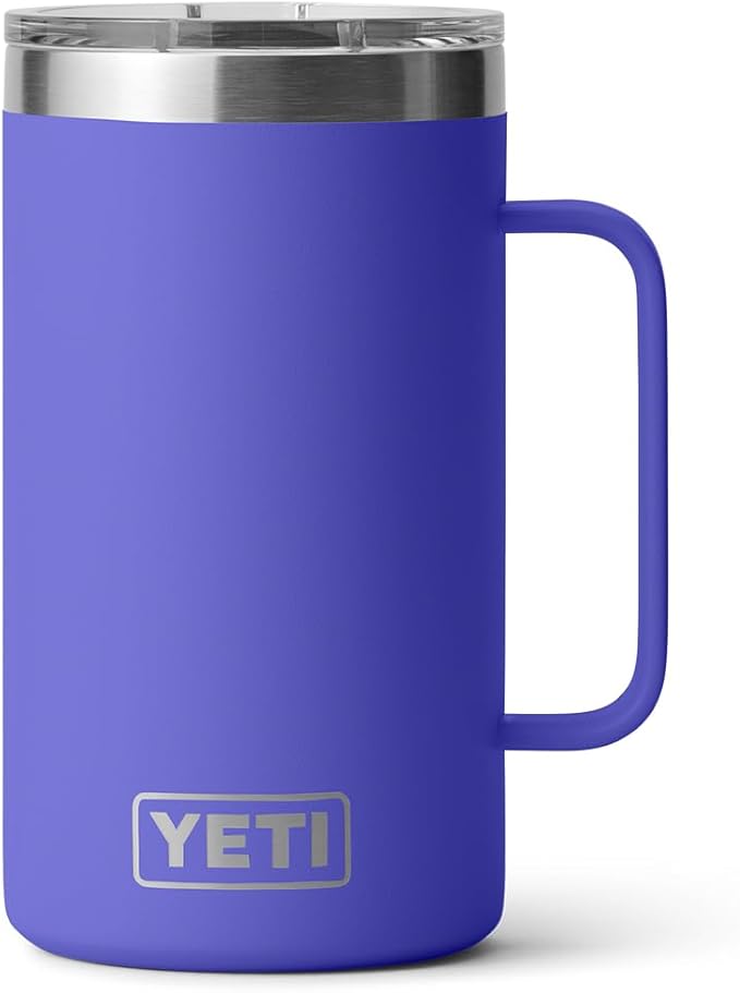 YETI Rambler 24 oz Mug, Vacuum Insulated, Stainless Steel with MagSlider Lid