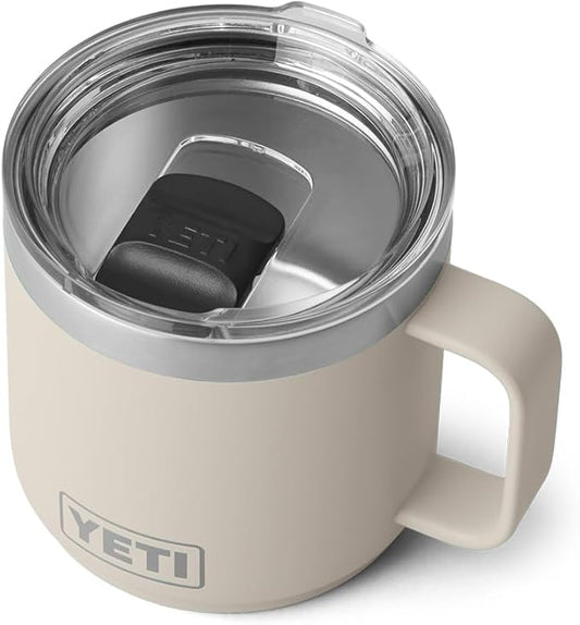 YETI Rambler 14 oz Stackable Mug, Vacuum Insulated, Stainless Steel with MagSlider Lid