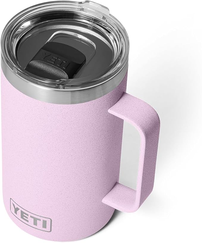 YETI Rambler 24 oz Mug, Vacuum Insulated, Stainless Steel with MagSlider Lid