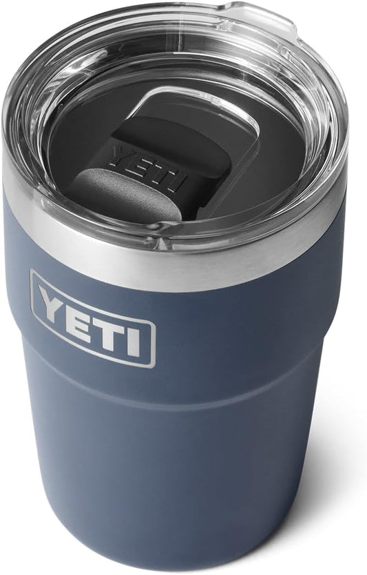 YETI Rambler 16 oz Stackable Tumbler, Vacuum Insulated, Stainless Steel with MagSlider Lid