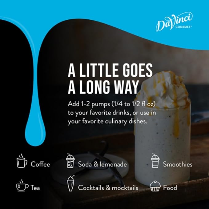 Davinci Sugar-Free Almond Syrup - 750Ml Plastic Bottle, Pack of 1