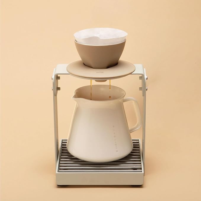 Palatti 102 Trapezoidal Cone Coffee Paper Filters (100 count) for #2, 1x2 and 102 Style in Size 2 Pour Over Makers and Drippers, with Reclosable Zip Bag as a Convenient Filter Holder