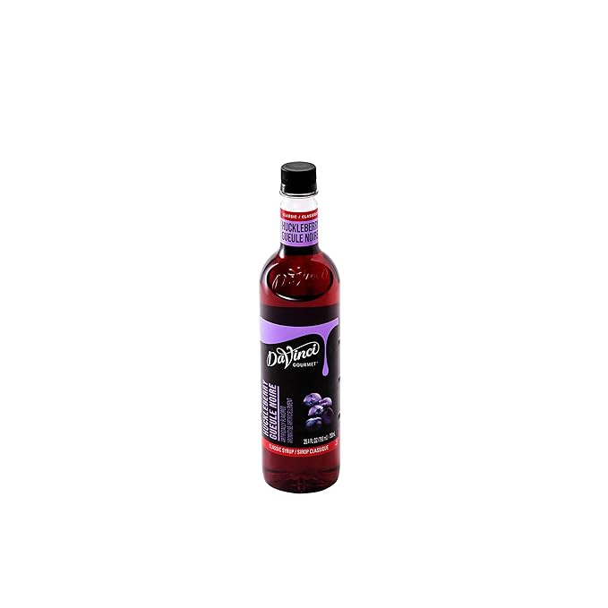 DaVinci Gourmet Classic Huckleberry Syrup, 25.4 Fluid Ounces (Pack of 1)
